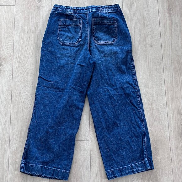 Wide Leg Crop Jeans, size 6 - Picture 6 of 8